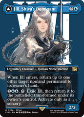 Jill, Shiva's Dominant // Shiva, Warden of Ice (Borderless) [FINAL FANTASY] | Spectrum Games