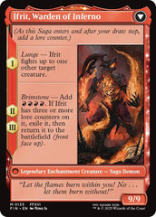 Clive, Ifrit's Dominant // Ifrit, Warden of Inferno [FINAL FANTASY] | Spectrum Games