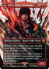 Clive, Ifrit's Dominant // Ifrit, Warden of Inferno (Borderless) (0318) [FINAL FANTASY] | Spectrum Games