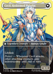 Cecil, Dark Knight // Cecil, Redeemed Paladin (Borderless) (Surge Foil) [FINAL FANTASY] | Spectrum Games