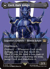 Cecil, Dark Knight // Cecil, Redeemed Paladin (Borderless) (Surge Foil) [FINAL FANTASY] | Spectrum Games