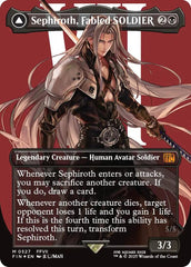Sephiroth, Fabled SOLDIER // Sephiroth, One-Winged Angel (Borderless) (Surge Foil) [FINAL FANTASY] | Spectrum Games