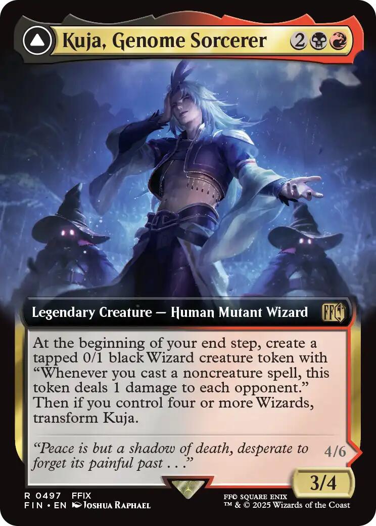 Kuja, Genome Sorcerer // Trance Kuja, Fate Defied (Extended Art) [FINAL FANTASY] | Spectrum Games