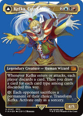 Kefka, Court Mage // Kefka, Ruler of Ruin (Borderless) (Surge Foil) [FINAL FANTASY] | Spectrum Games