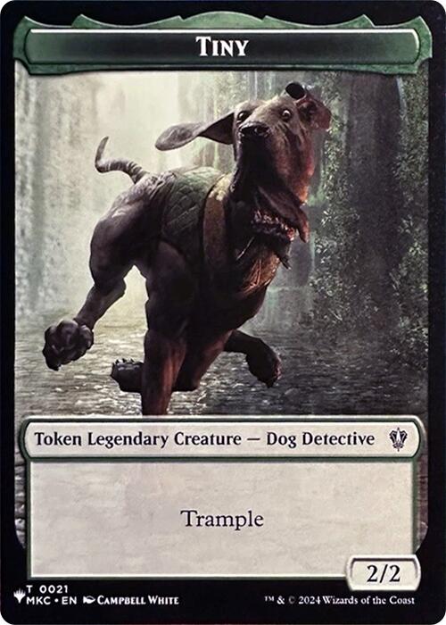 Tiny // City's Blessing Double-Sided Token [Secret Lair Drop Series] | Spectrum Games