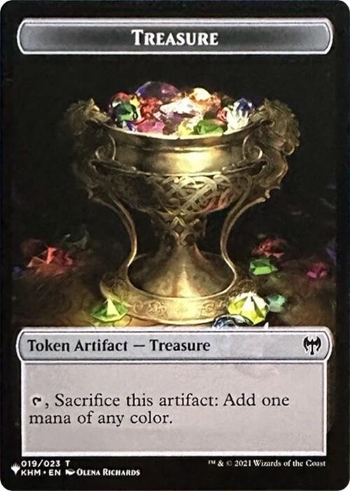 Treasure // Egg Double-Sided Token [Secret Lair Drop Series] | Spectrum Games