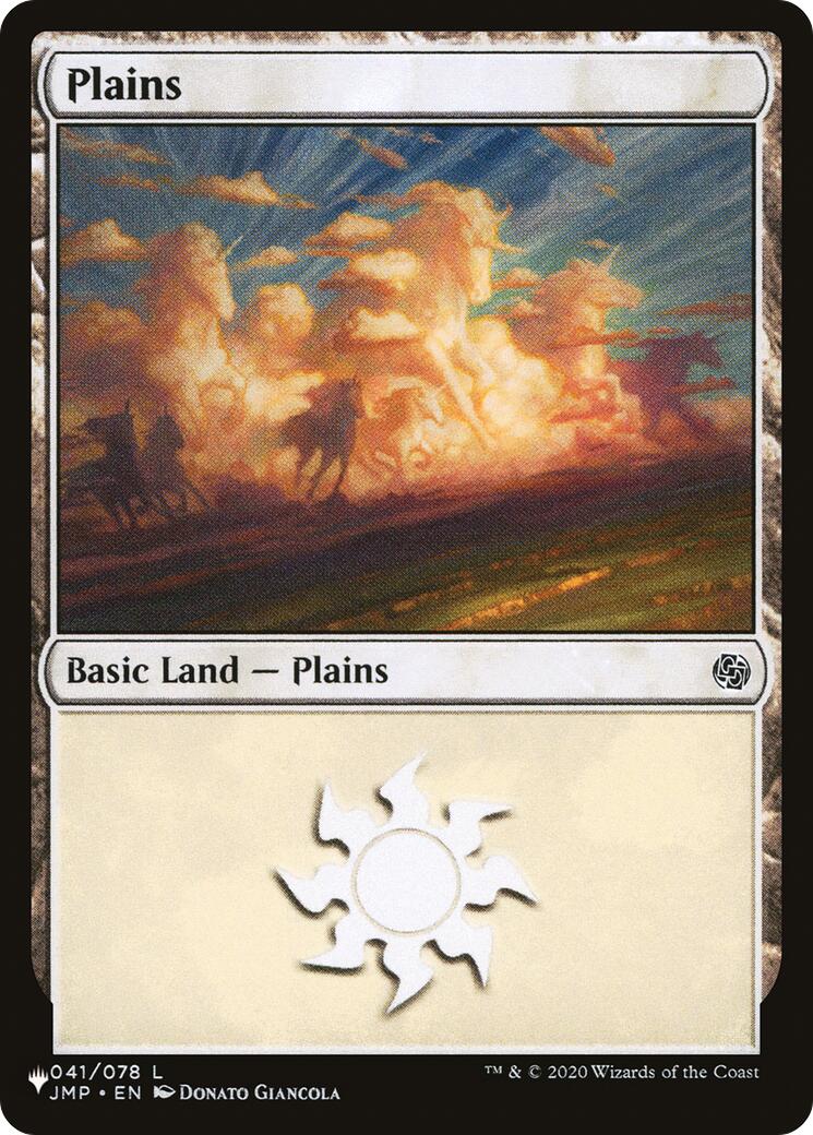 Plains (041) (JMP) [The List] | Spectrum Games