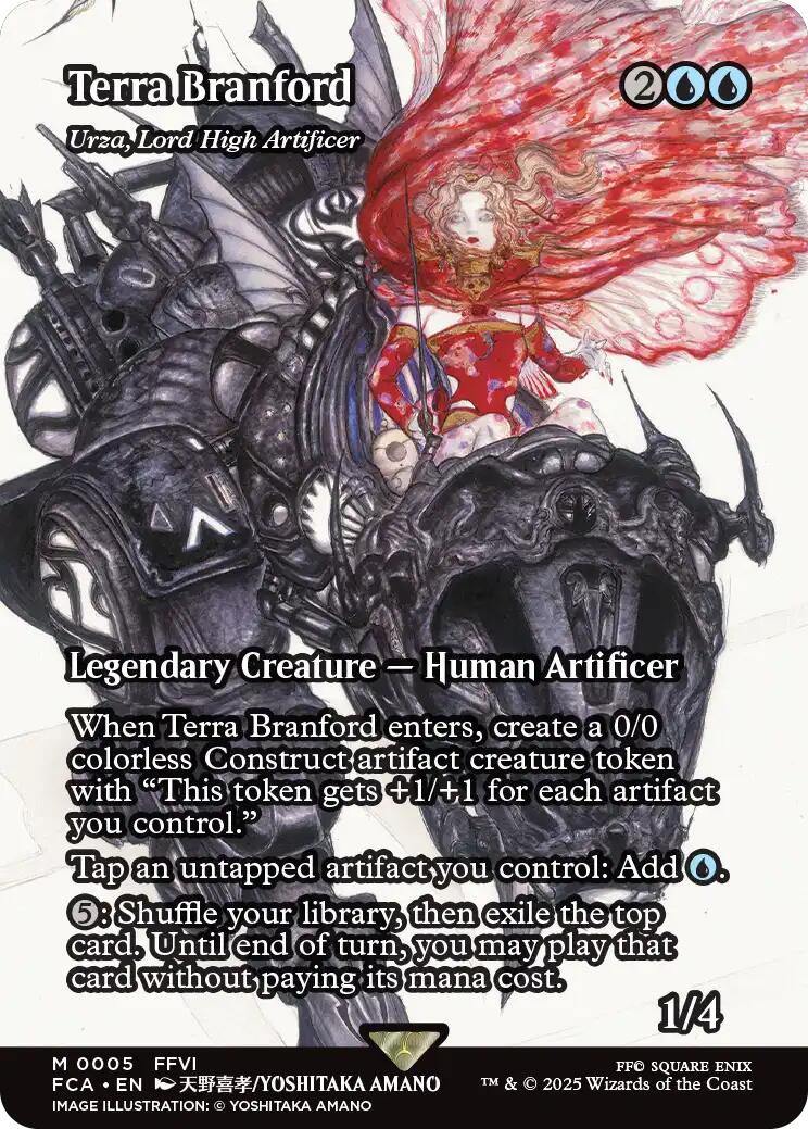 Terra Branford - Urza, Lord High Artificer (Showcase) [FINAL FANTASY : Through the Ages] | Spectrum Games