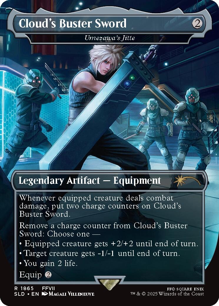 Cloud's Buster Sword - Umezawa's Jitte [Secret Lair Drop Series] | Spectrum Games
