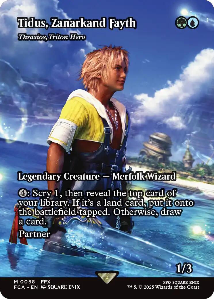 Tidus, Zanarkand Fayth - Thrasios, Triton Hero (Showcase) [FINAL FANTASY : Through the Ages] | Spectrum Games