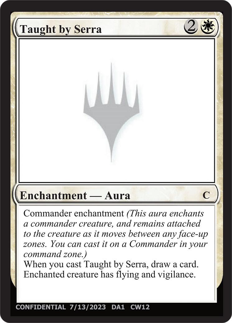 Taught by Serra [Unknown Event] | Spectrum Games