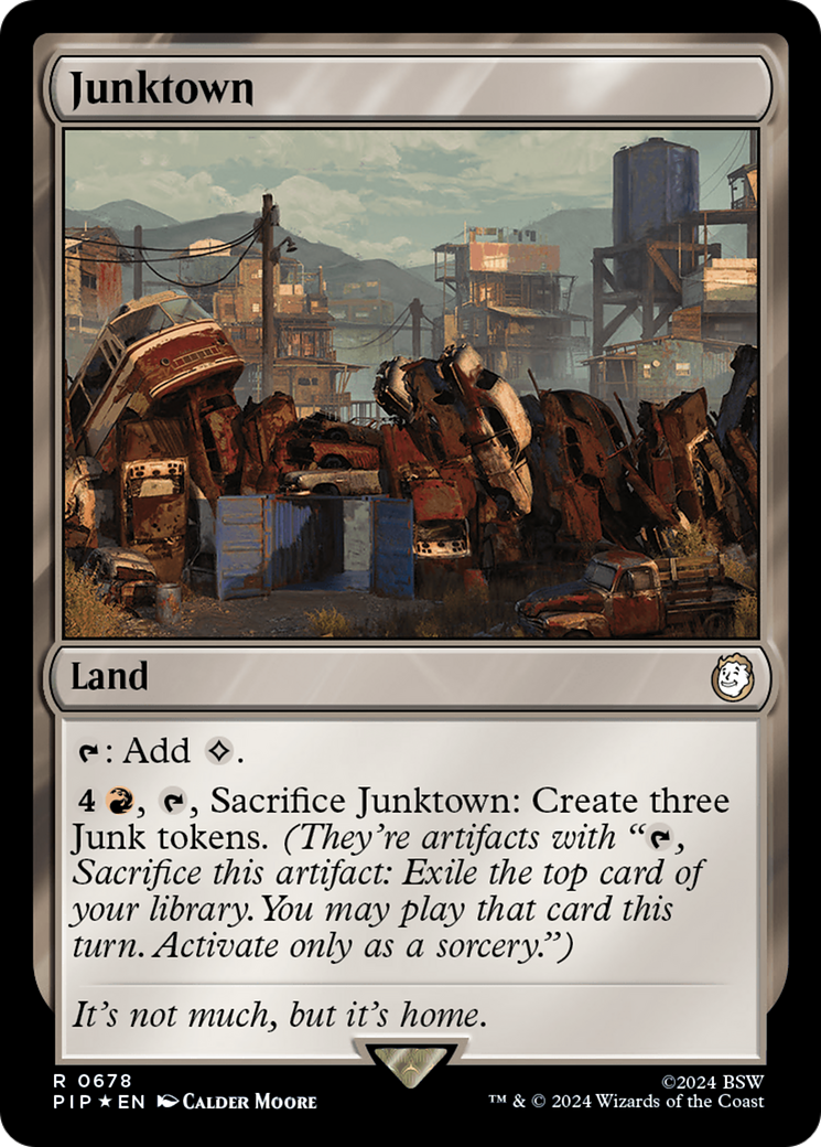 Junktown (Surge Foil) [Fallout] | Spectrum Games