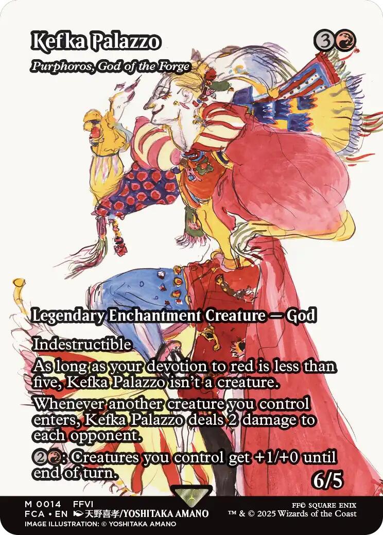 Kefka Palazzo - Purphoros, God of the Forge (Showcase) [FINAL FANTASY : Through the Ages] | Spectrum Games