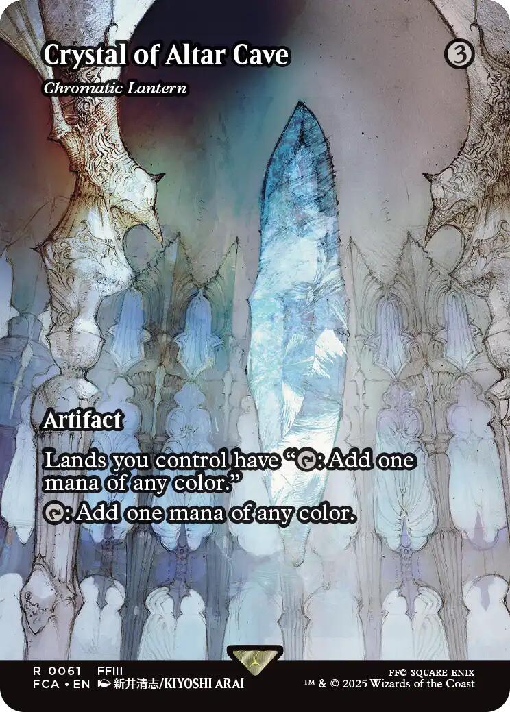 Crystal of Altar Cave - Chromatic Lantern (Showcase) [FINAL FANTASY : Through the Ages] | Spectrum Games