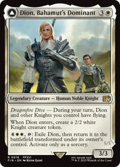 Dion, Bahamut's Dominant // Bahamut, Warden of Light [FINAL FANTASY] | Spectrum Games