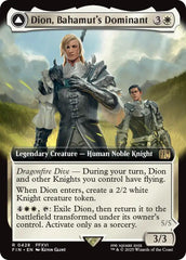 Dion, Bahamut's Dominant // Bahamut, Warden of Light (Extended Art) [FINAL FANTASY] | Spectrum Games