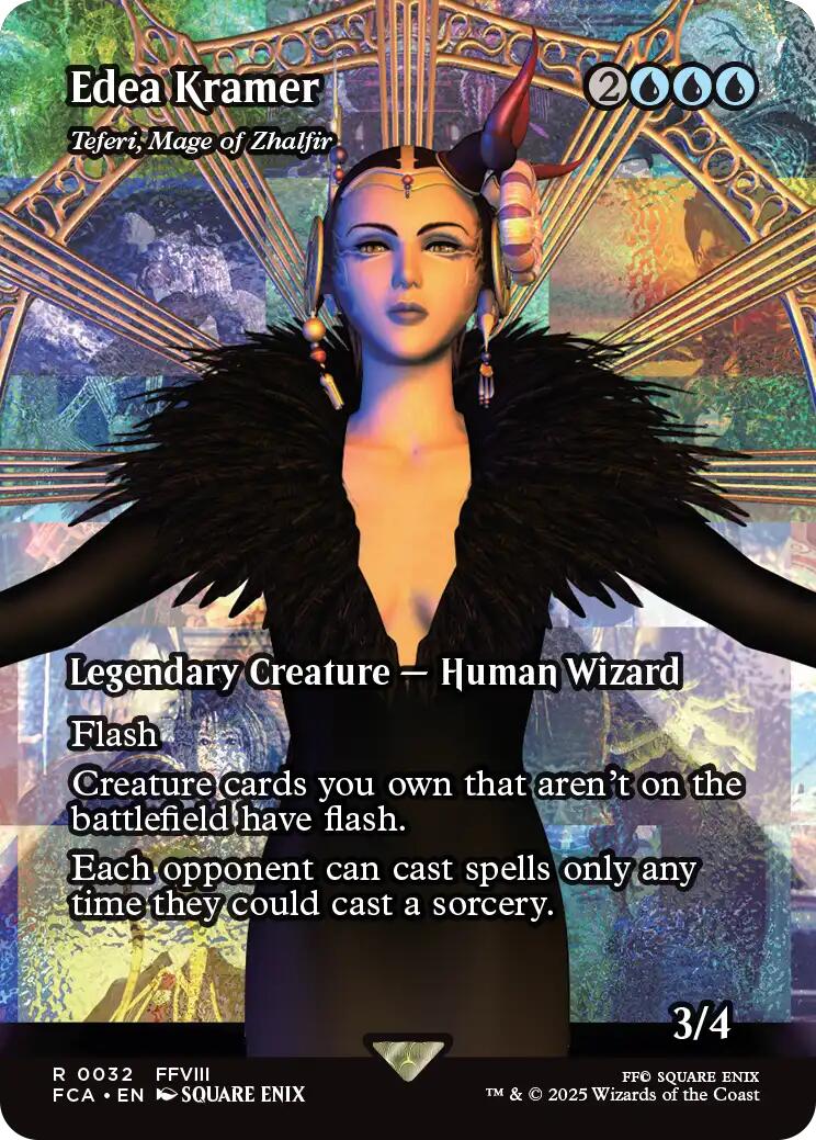 Edea Kramer - Teferi, Mage of Zhalfir (Showcase) [FINAL FANTASY : Through the Ages] | Spectrum Games
