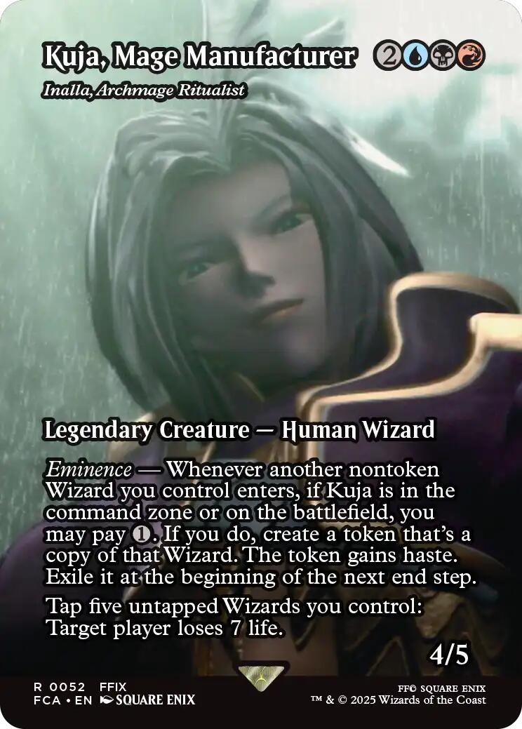 Kuja, Mage Manufacturer - Inalla, Archmage Ritualist (Showcase) [FINAL FANTASY : Through the Ages] | Spectrum Games