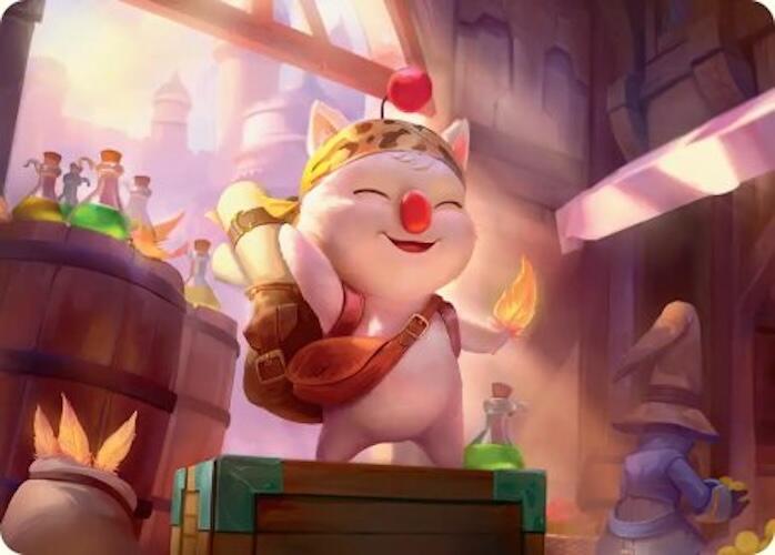 Stiltzkin, Moogle Merchant Art Card [FINAL FANTASY Art Series] | Spectrum Games