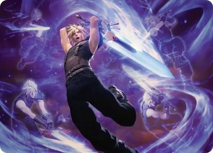 Cloud's Limit Break Art Card [FINAL FANTASY Art Series] | Spectrum Games