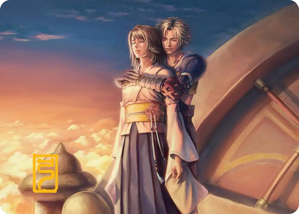 Farewell Art Card (Gold-Stamped Signature) [FINAL FANTASY Art Series] | Spectrum Games