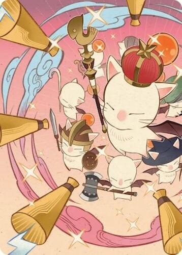 Summon: Good King Mog XII Art Card [FINAL FANTASY Art Series] | Spectrum Games