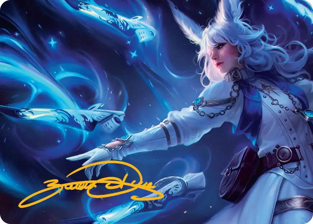 Sage's Nouliths Art Card (Gold-Stamped Signature) [FINAL FANTASY Art Series] | Spectrum Games