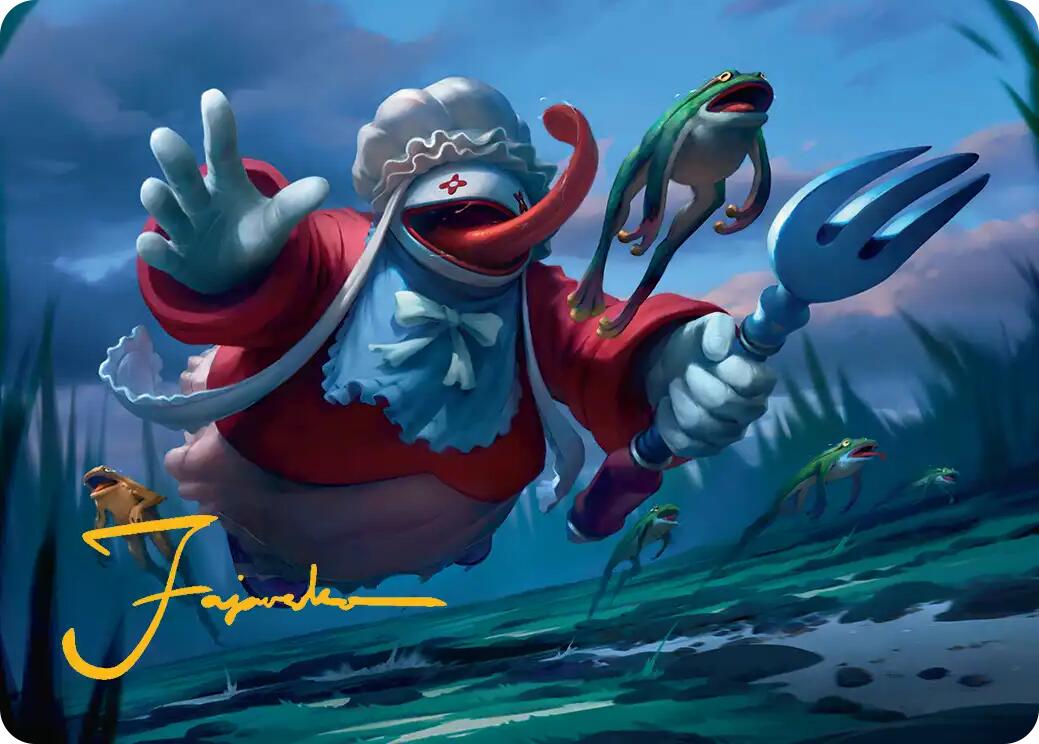 Quina, Qu Gourmet Art Card (Gold-Stamped Signature) [FINAL FANTASY Art Series] | Spectrum Games