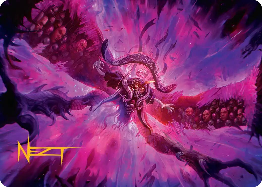 Hades, Sorcerer of Eld Art Card (Gold-Stamped Signature) [FINAL FANTASY Art Series] | Spectrum Games