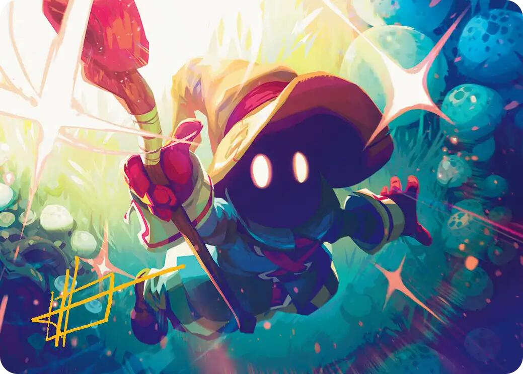 Vivi Ornitier Art Card (Gold-Stamped Signature) [FINAL FANTASY Art Series] | Spectrum Games