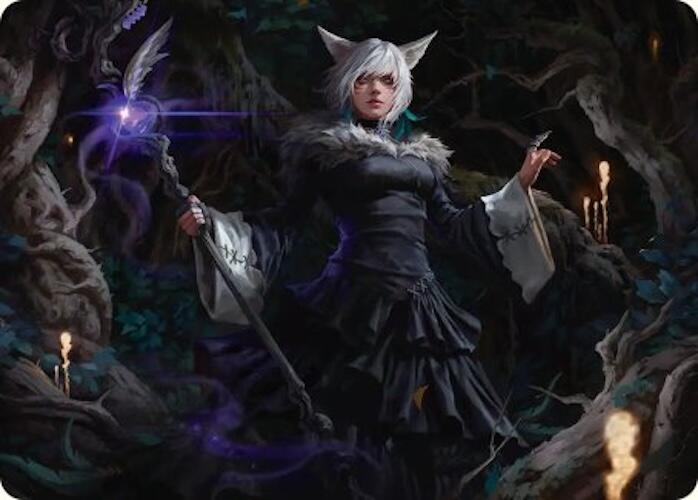Y'shtola, Night's Blessed Art Card (21) [FINAL FANTASY Art Series] | Spectrum Games