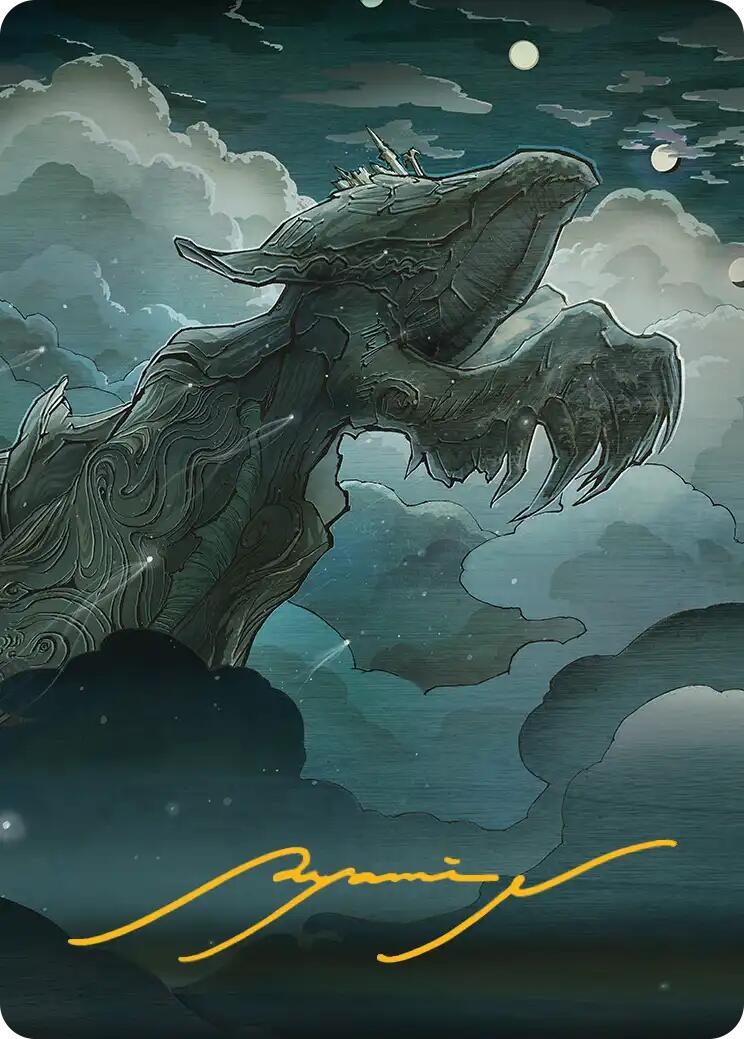 Sin, Spira's Punishment Art Card (Gold-Stamped Signature) [FINAL FANTASY Art Series] | Spectrum Games