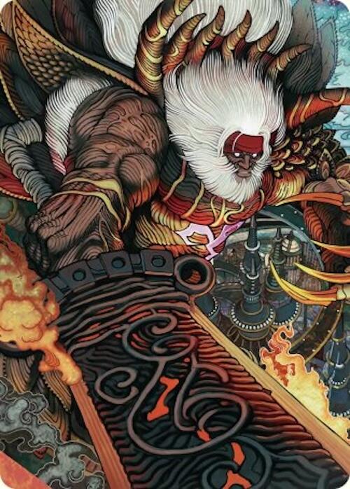 Braska's Final Aeon Art Card [FINAL FANTASY Art Series] | Spectrum Games