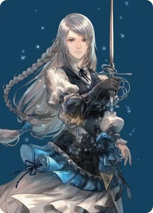 Jill, Shiva's Dominant Art Card [FINAL FANTASY Art Series] | Spectrum Games