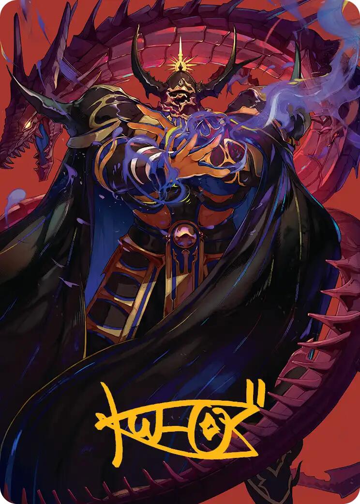 Golbez, Crystal Collector Art Card (Gold-Stamped Signature) [FINAL FANTASY Art Series] | Spectrum Games