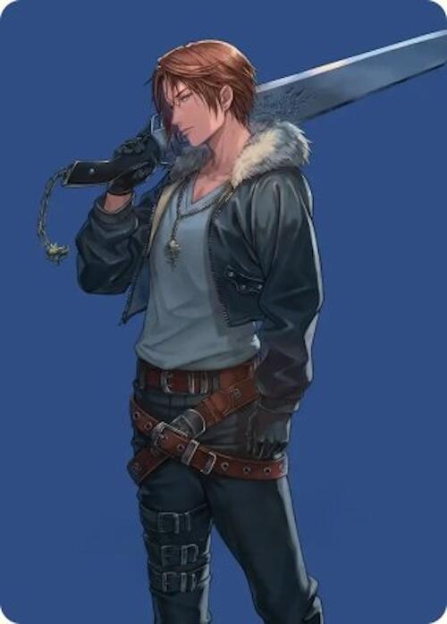 Squall, SeeD Mercenary Art Card [FINAL FANTASY Art Series] | Spectrum Games