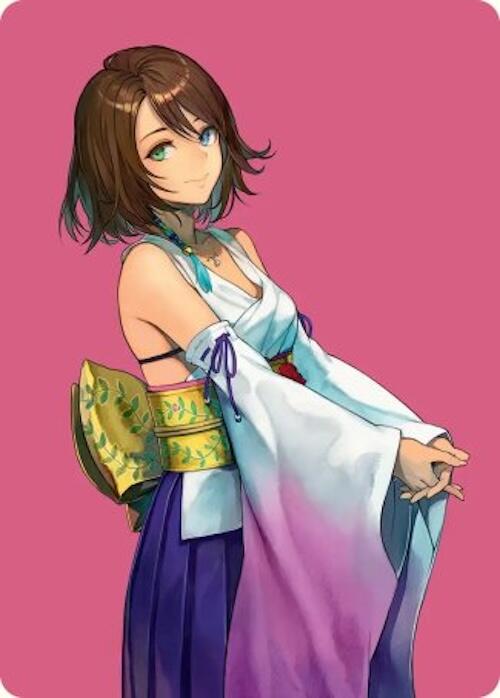 Yuna, Hope of Spira Art Card [FINAL FANTASY Art Series] | Spectrum Games
