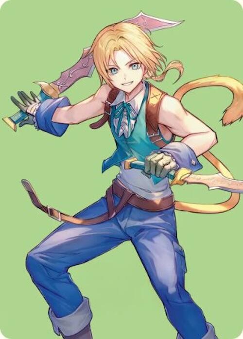 Zidane, Tantalus Thief Art Card [FINAL FANTASY Art Series] | Spectrum Games