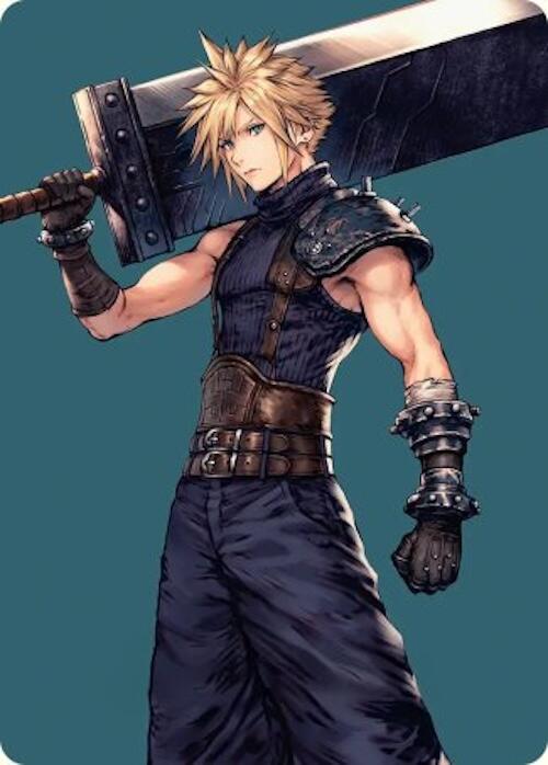 Cloud, Ex-SOLDIER Art Card [FINAL FANTASY Art Series] | Spectrum Games