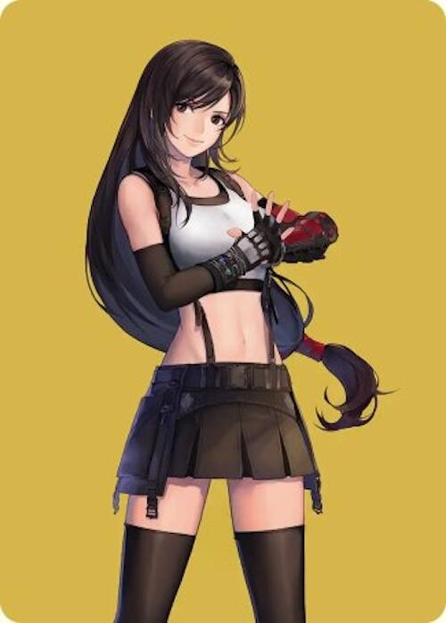 Tifa, Martial Artist Art Card [FINAL FANTASY Art Series] | Spectrum Games