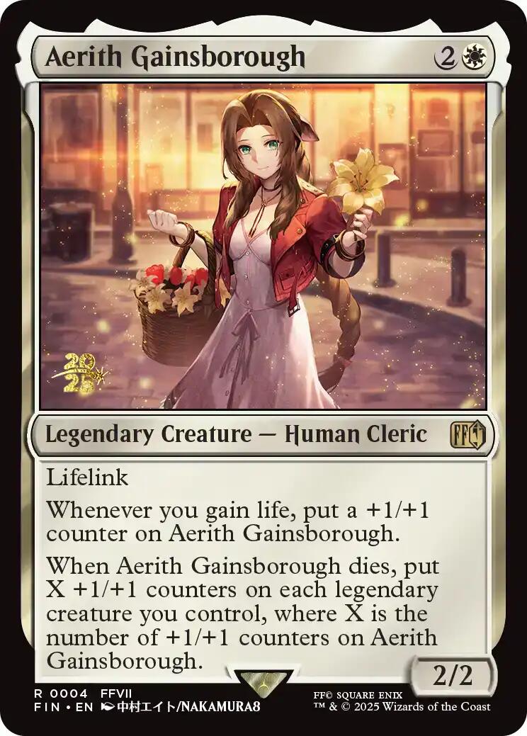 Aerith Gainsborough [FINAL FANTASY Prerelease Promo] | Spectrum Games