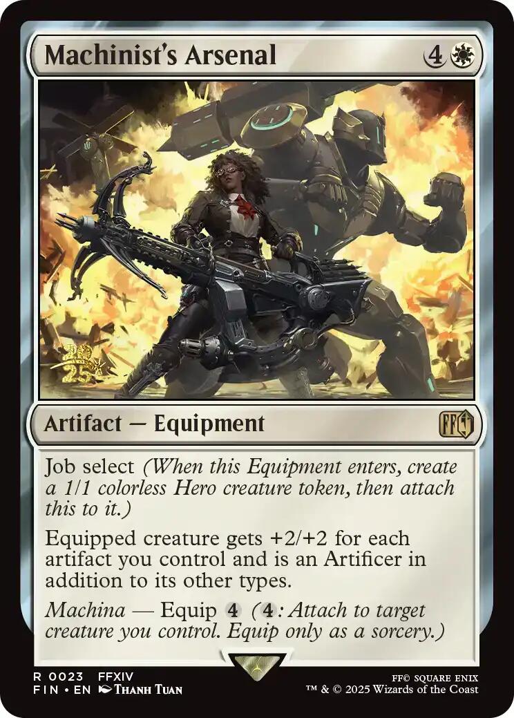 Machinist's Arsenal [FINAL FANTASY Prerelease Promo] | Spectrum Games