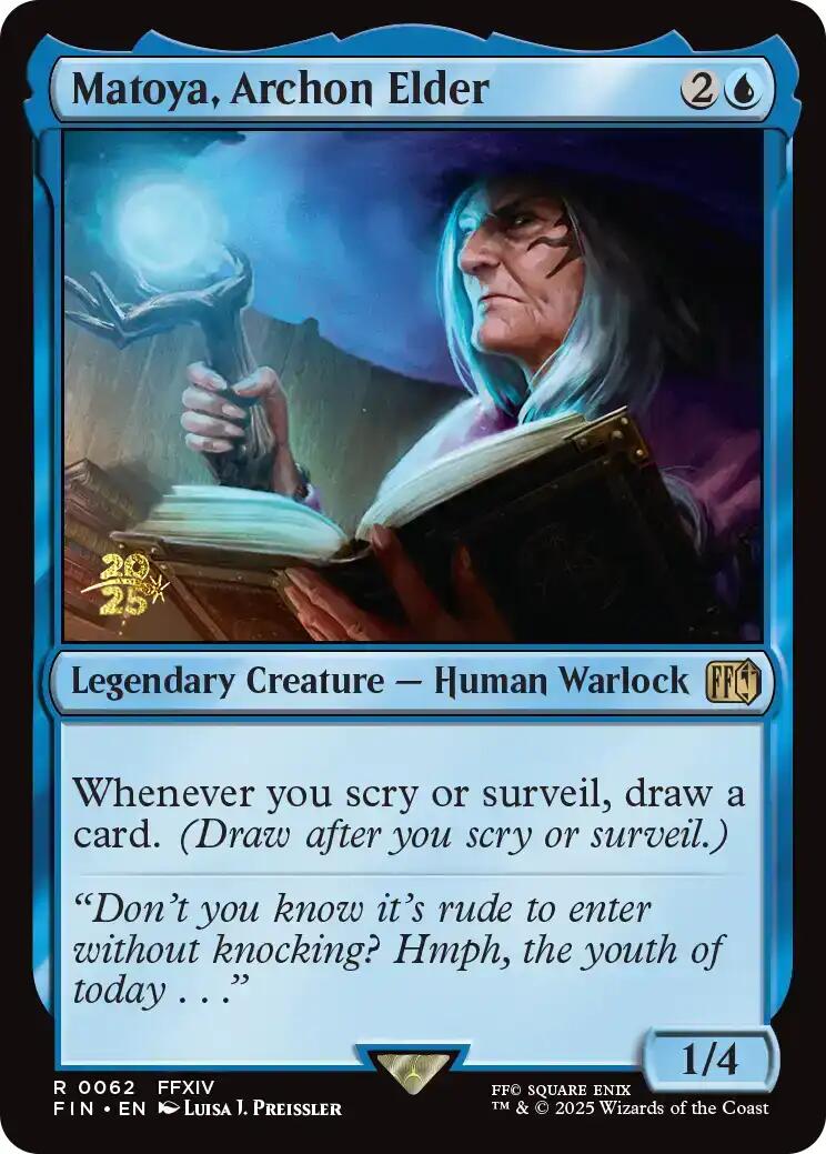 Matoya, Archon Elder [FINAL FANTASY Prerelease Promo] | Spectrum Games