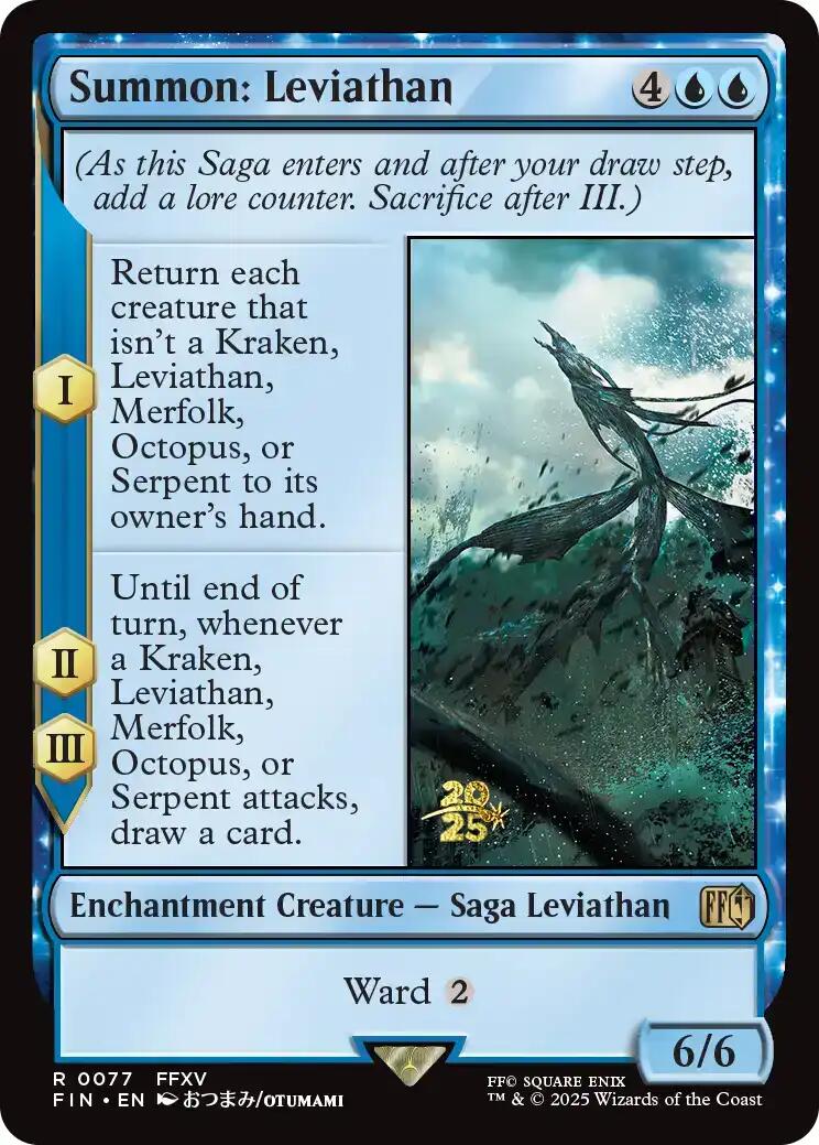 Summon: Leviathan [FINAL FANTASY Prerelease Promo] | Spectrum Games