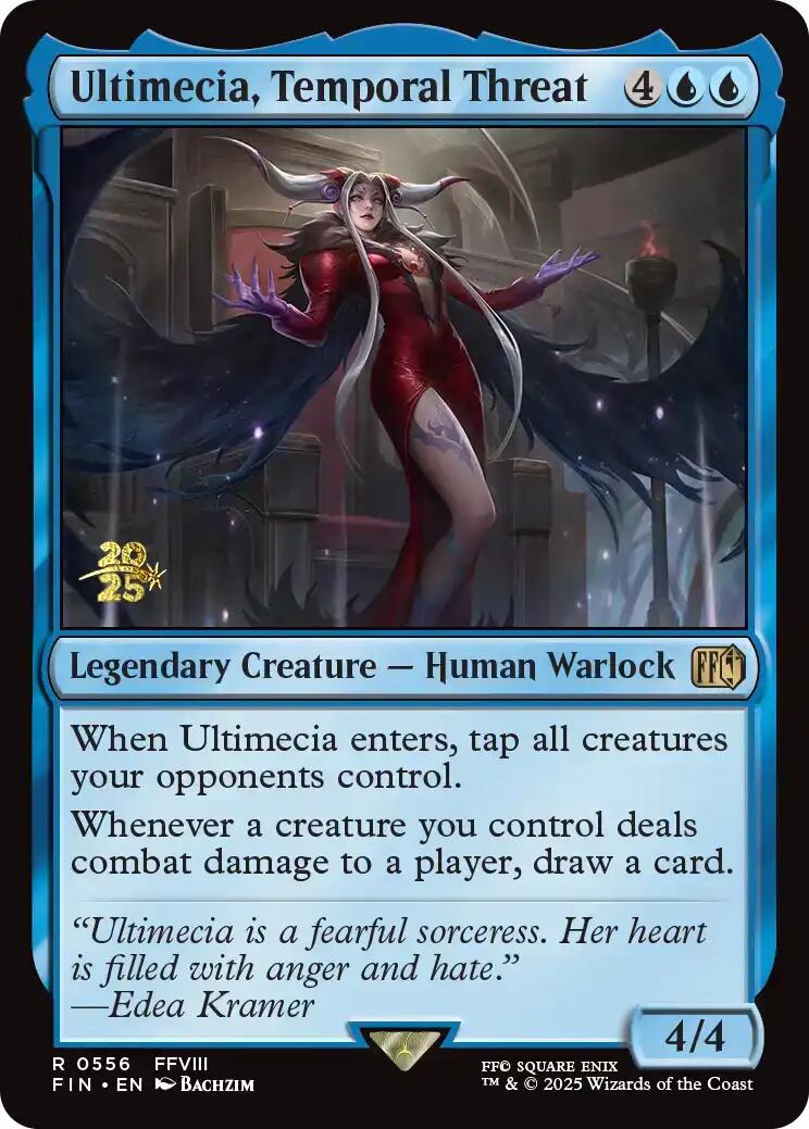 Ultimecia, Temporal Threat [FINAL FANTASY Prerelease Promo] | Spectrum Games