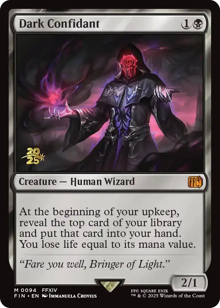 Dark Confidant [FINAL FANTASY Prerelease Promo] | Spectrum Games