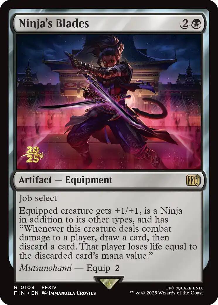 Ninja's Blades [FINAL FANTASY Prerelease Promo] | Spectrum Games