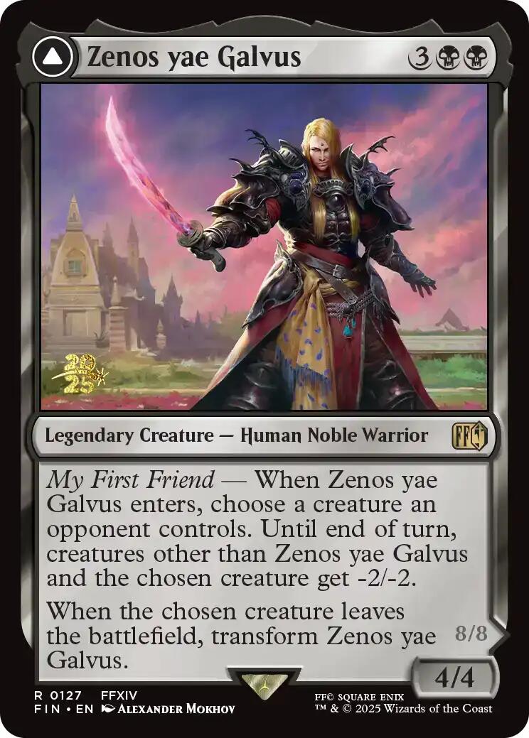 Zenos yae Galvus // Shinryu, Transcendent Rival [FINAL FANTASY Prerelease Promo] | Spectrum Games