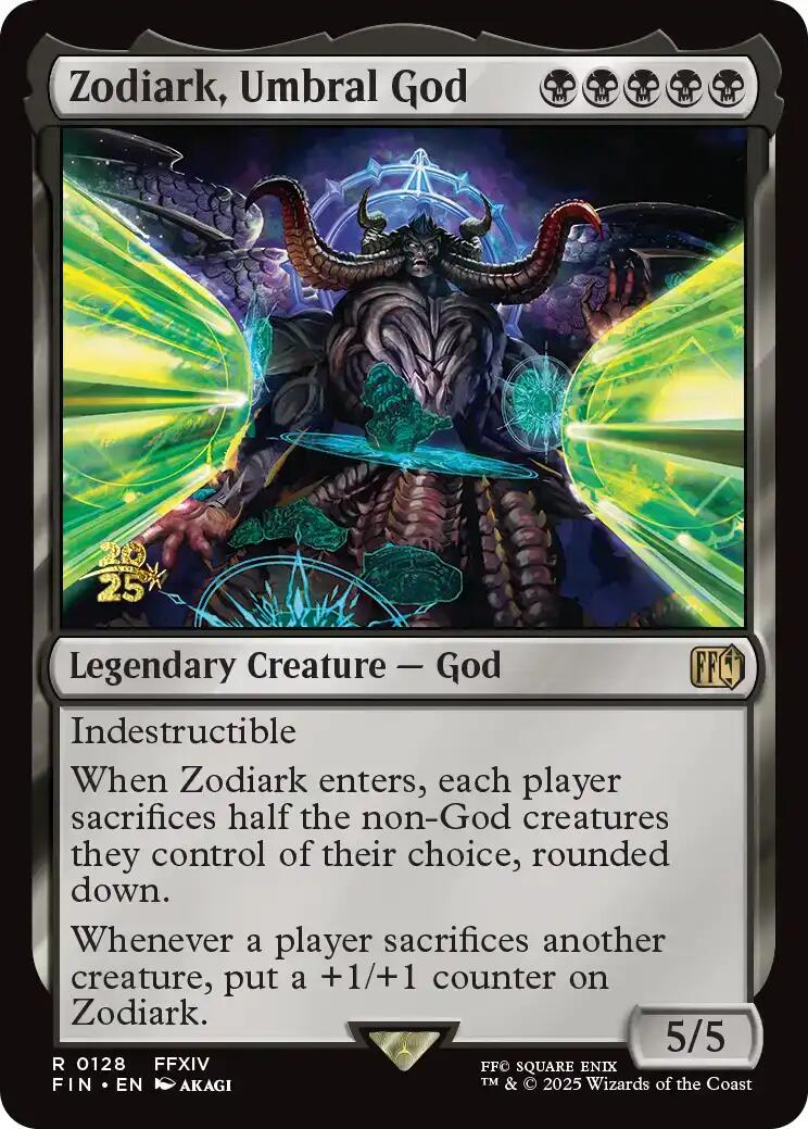Zodiark, Umbral God [FINAL FANTASY Prerelease Promo] | Spectrum Games