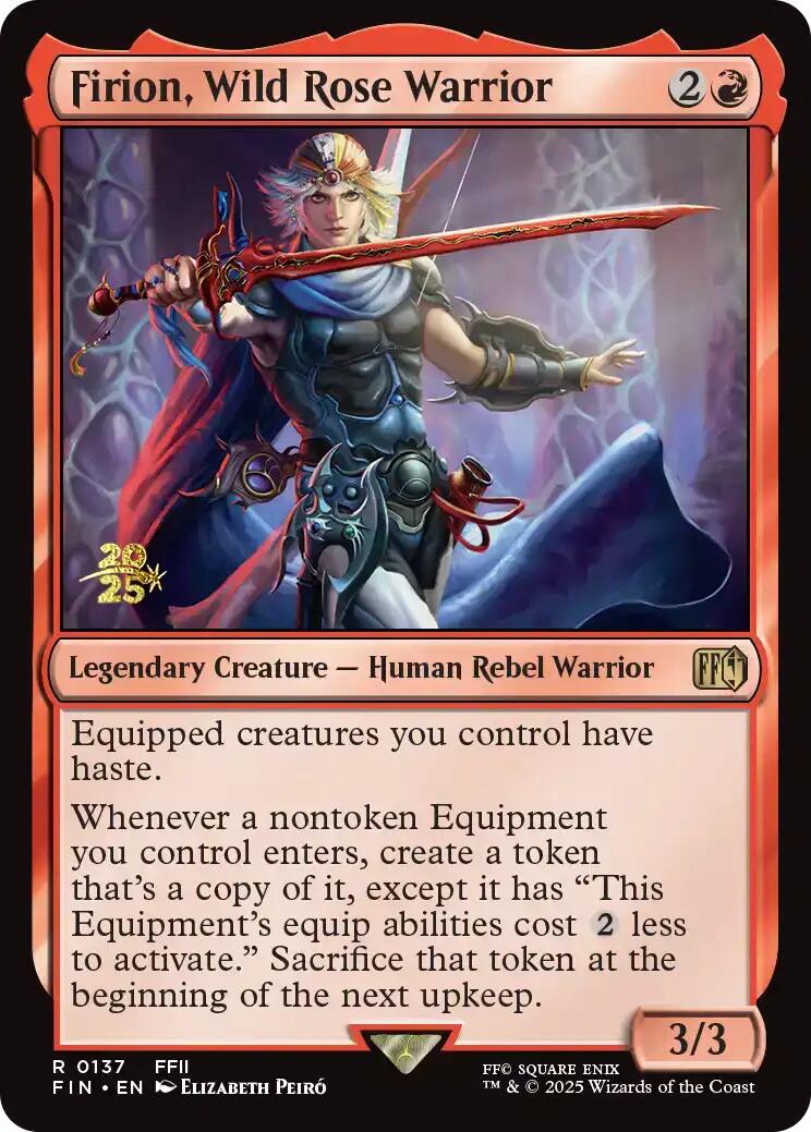 Firion, Wild Rose Warrior [FINAL FANTASY Prerelease Promo] | Spectrum Games